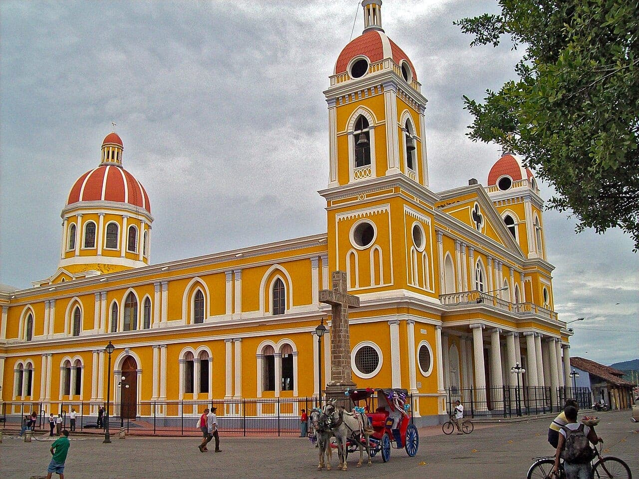 The cathedral of Granada, Nicaragua