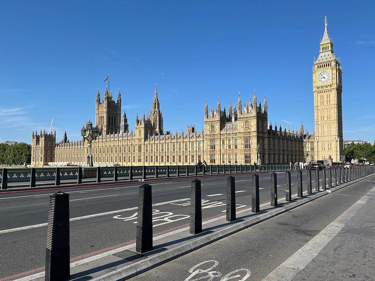 The Palace of Westminster and Big Ben, London