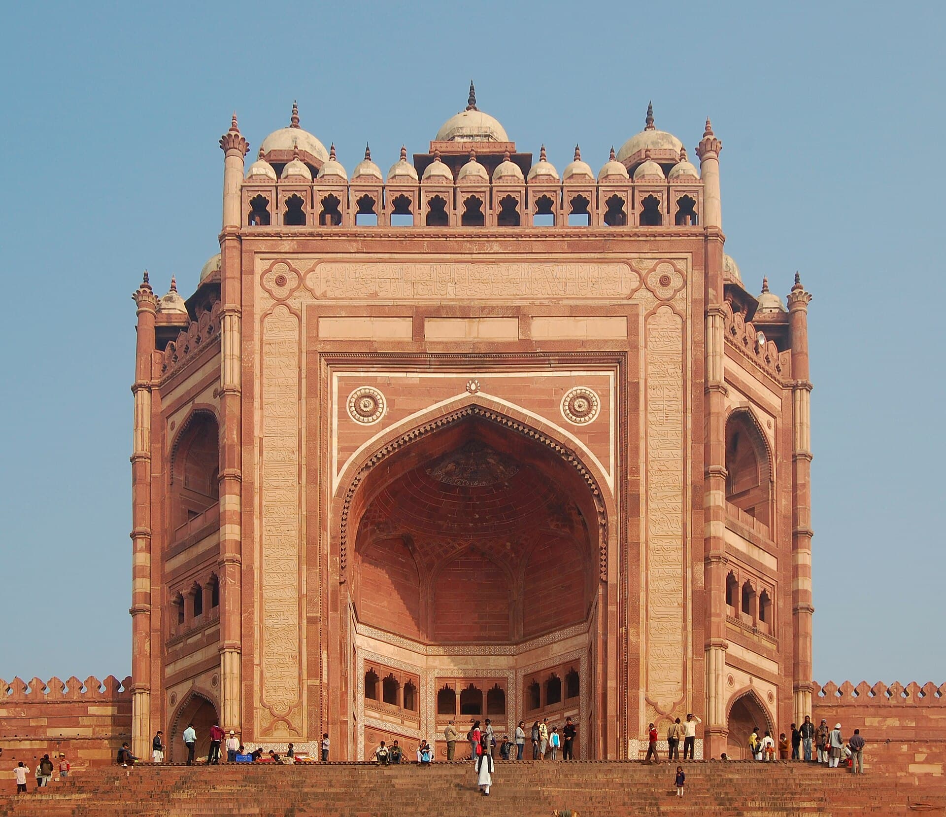The Buland Darwaza at Fatehpur Sikri