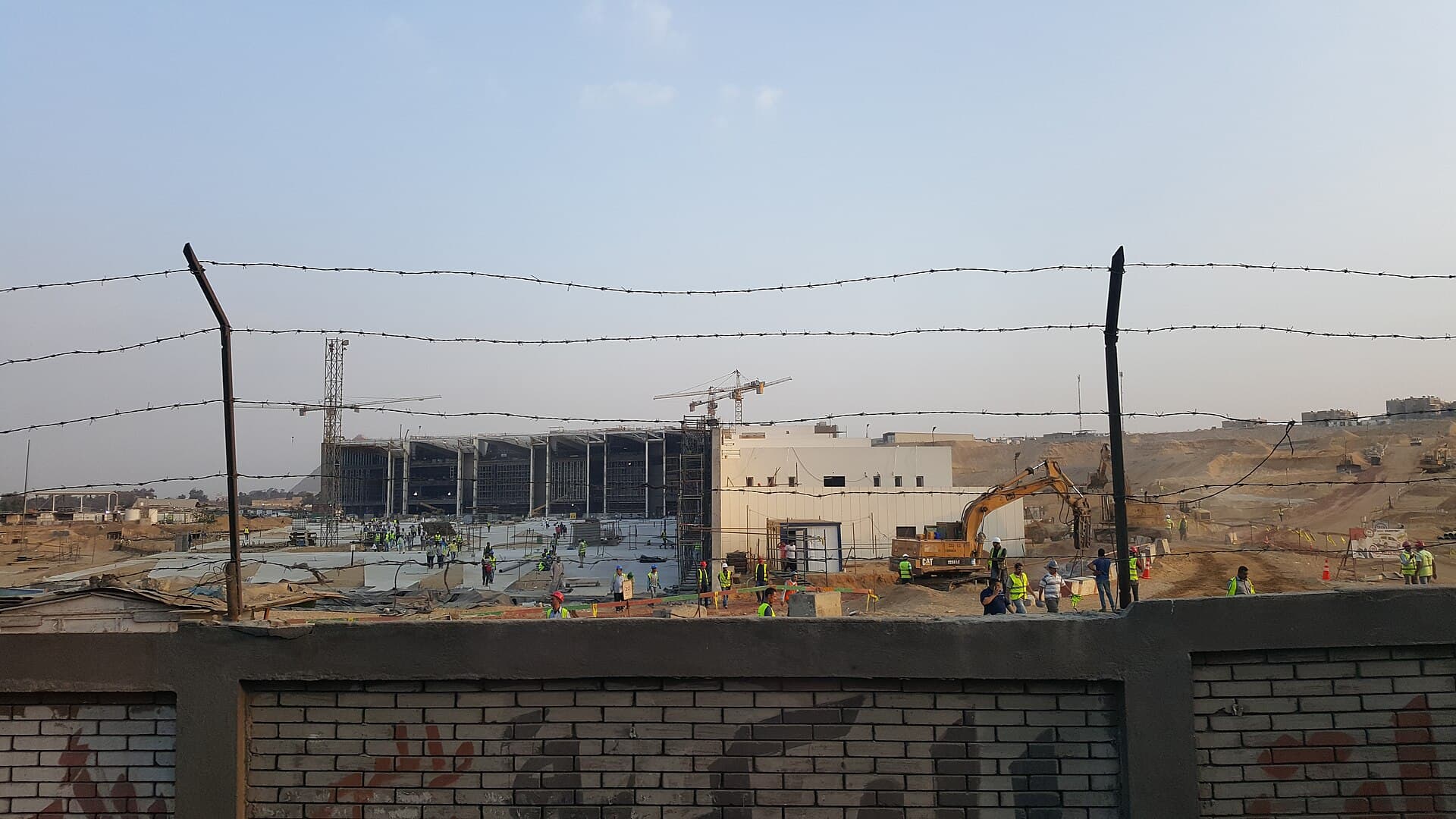 The Grand Egyptian Museum at Giza