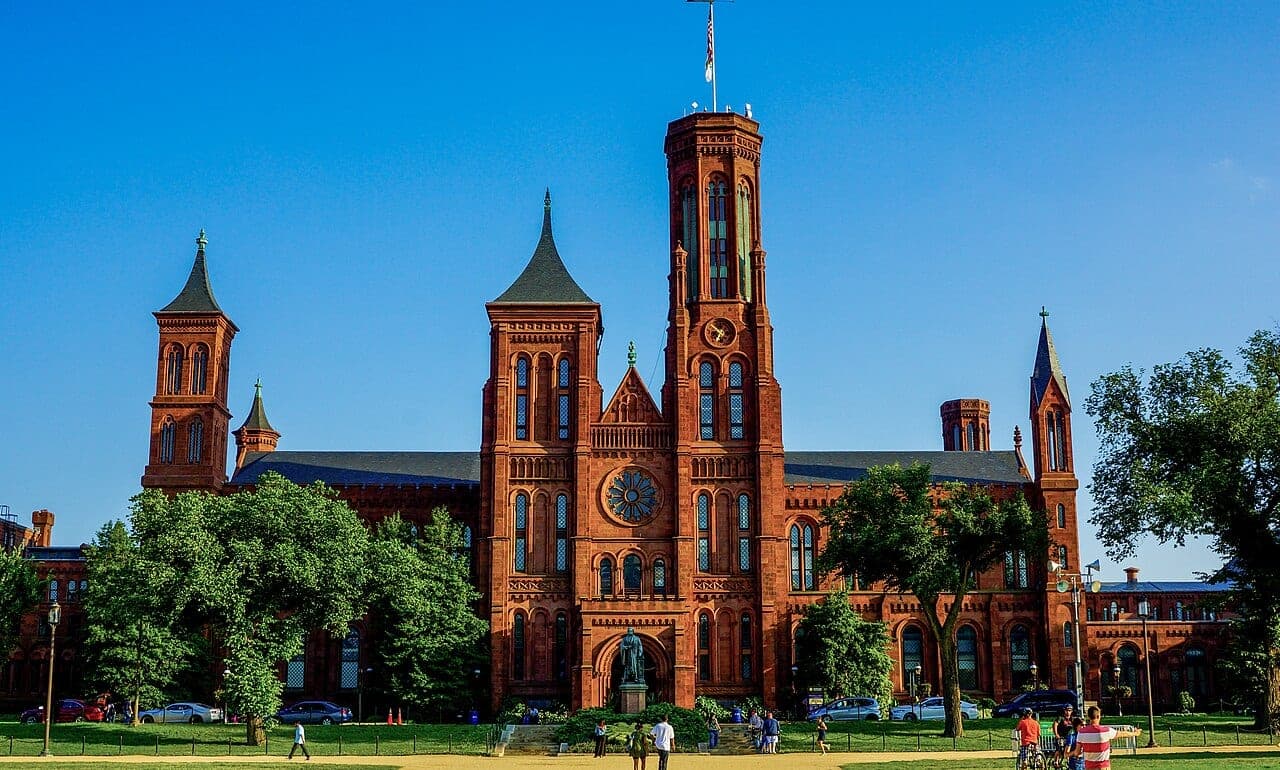 The Smithsonian Institution Building (the Castle), Washington, D.C.