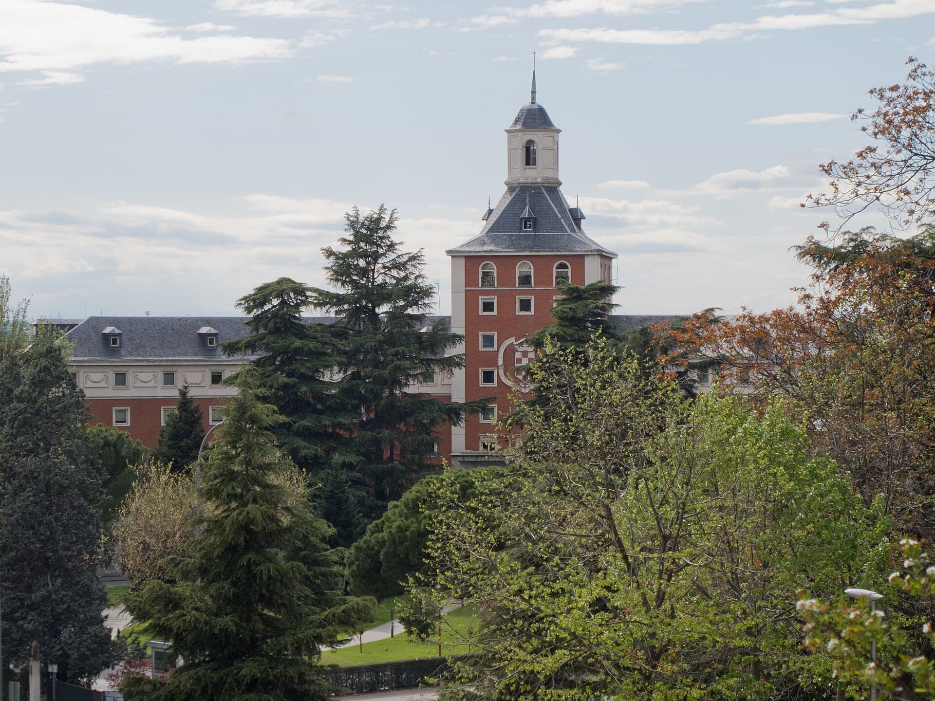The rectorate building of the Complutense University of Madrid