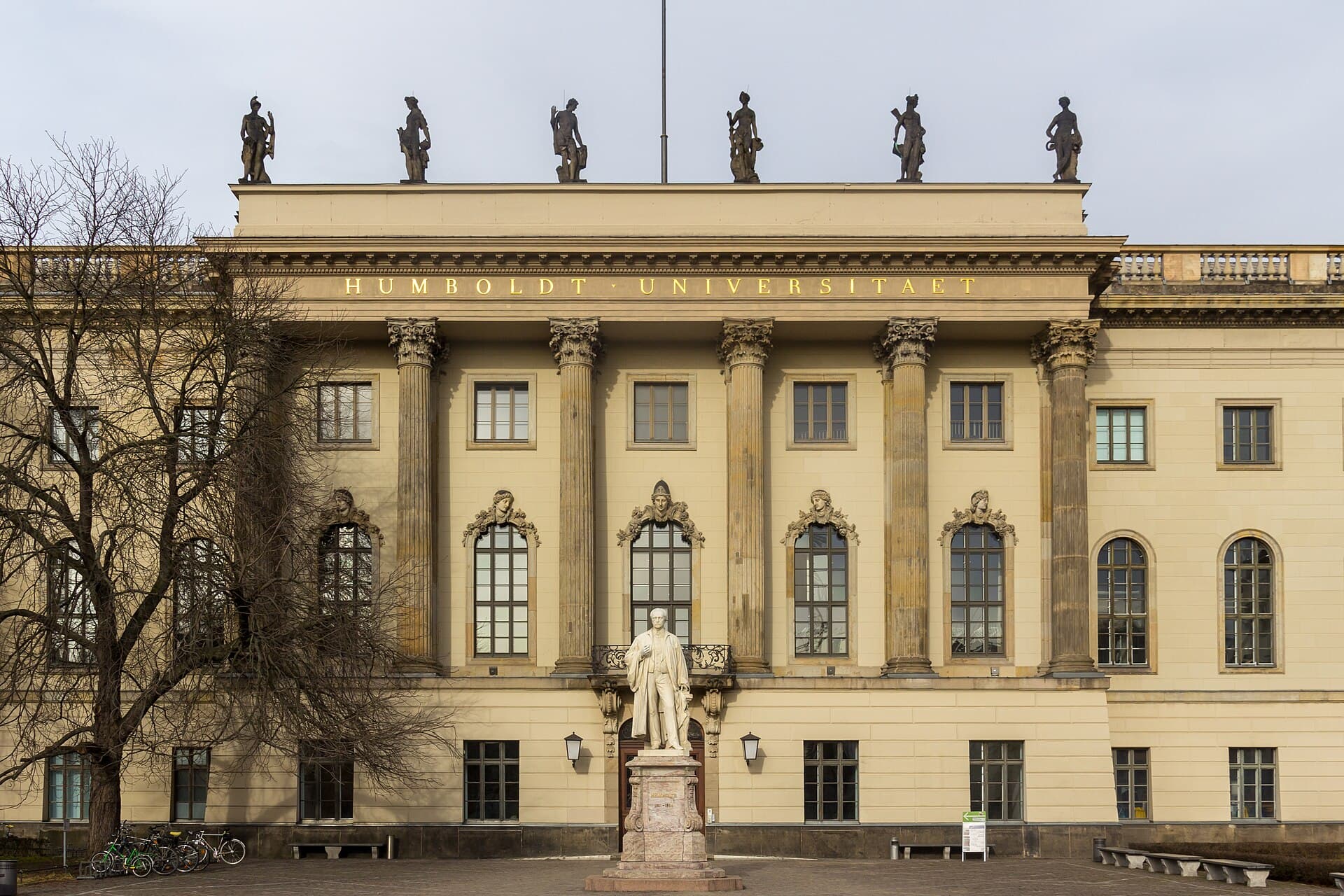 The main building of Humboldt University on Unter den Linden