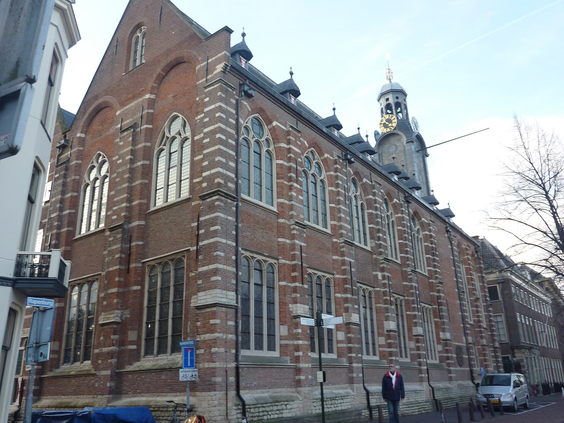The Academy Building of Leiden University on the Rapenburg