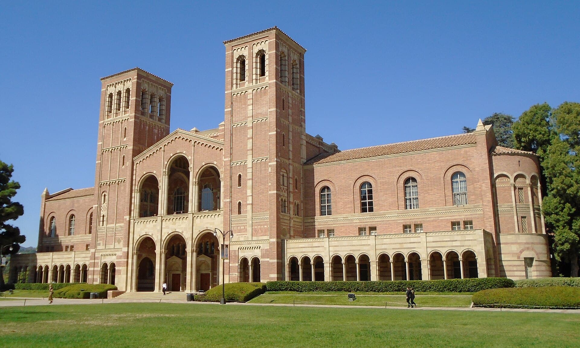 Royce Hall on the UCLA campus in Westwood
