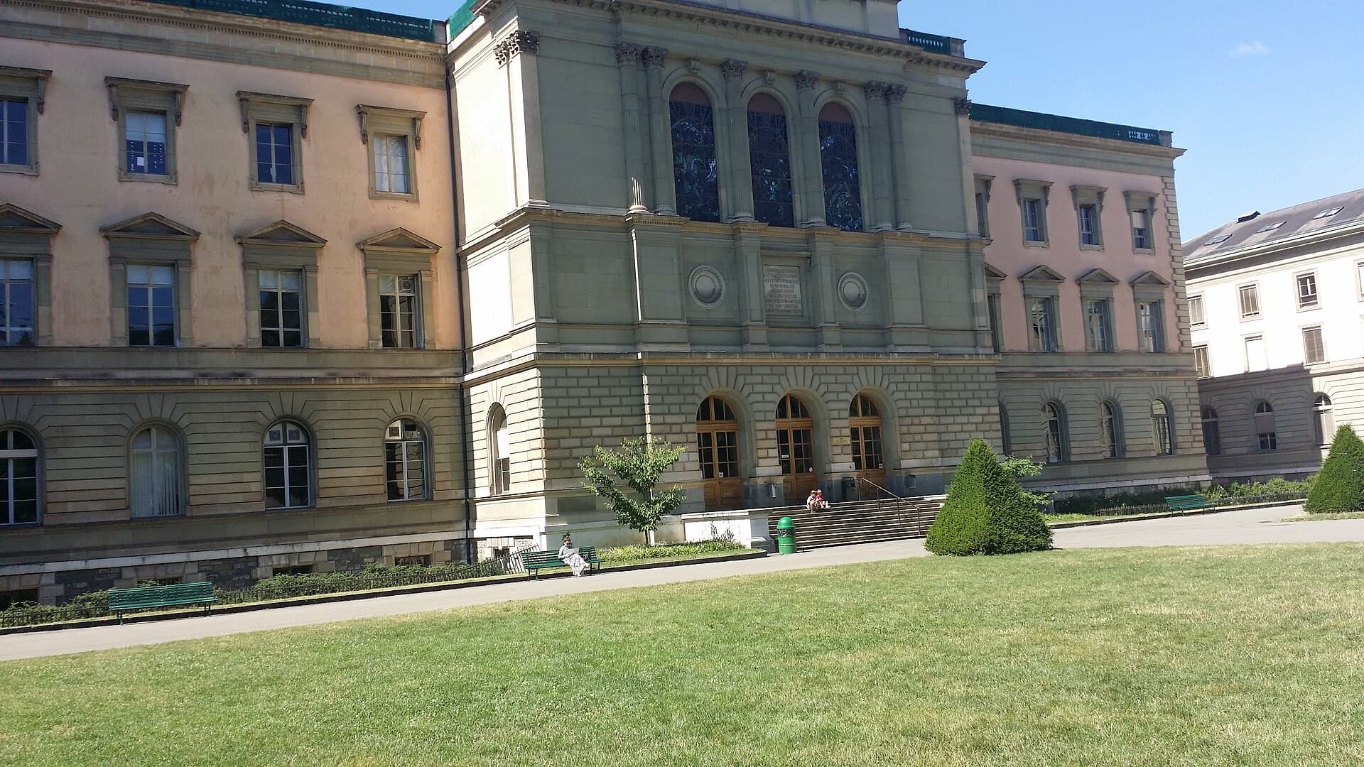The Uni Bastions building of the University of Geneva