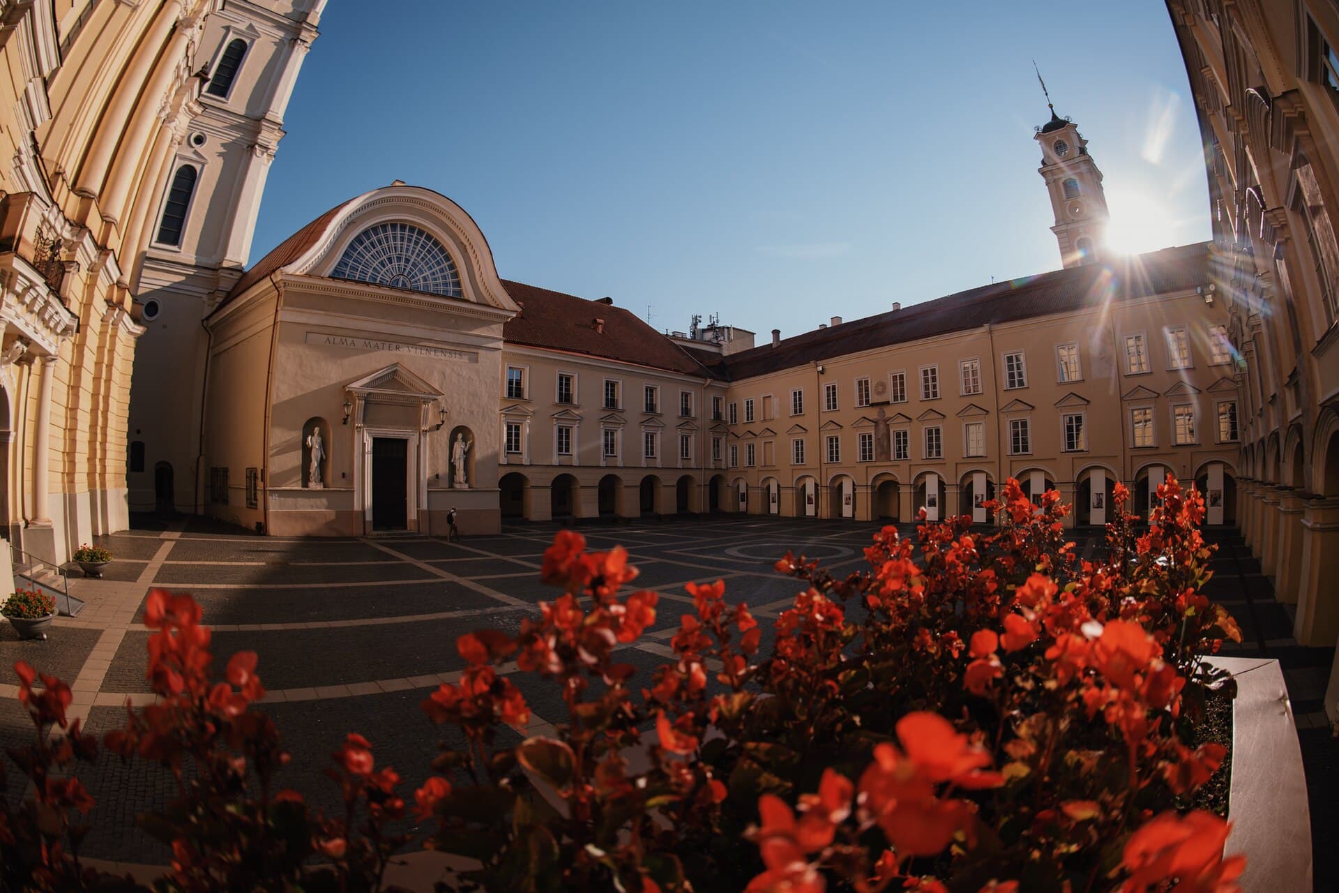 The Grand Courtyard of Vilnius University
