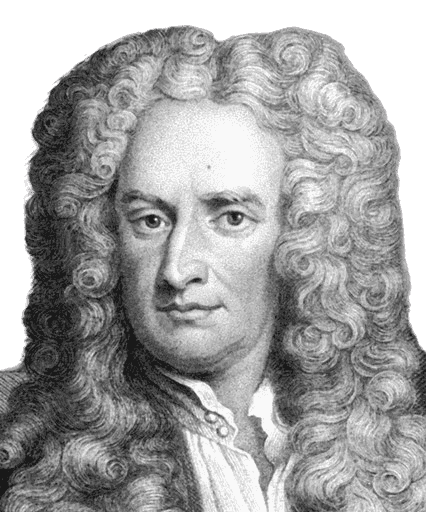 A picture of Isaac Newton
