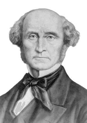 Black and white portrait of an older man with a serious expression, prominent cheekbones, and distinctive wavy hair receding at the top. He wears a formal suit with a bow tie and high-collared shirt, suggesting a 19th-century style. His steady gaze and composed demeanor convey a sense of intellect and gravitas.