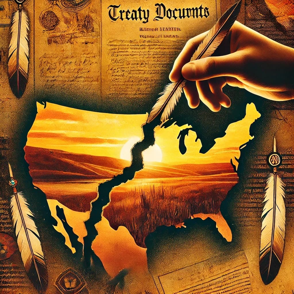 The History of U.S. Land Acquisition from Native Peoples editorial image