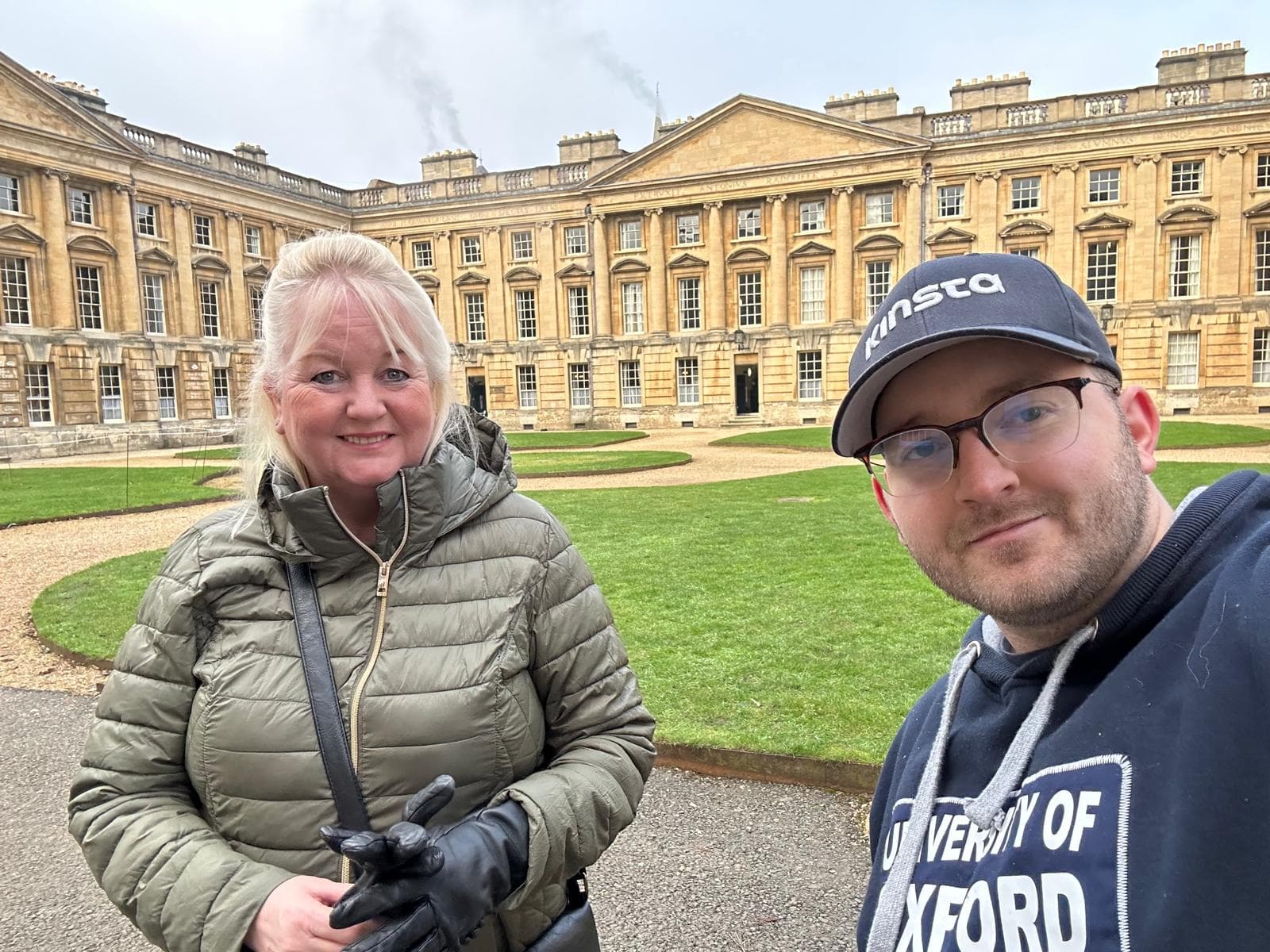 A picture of Ryan and his Mom