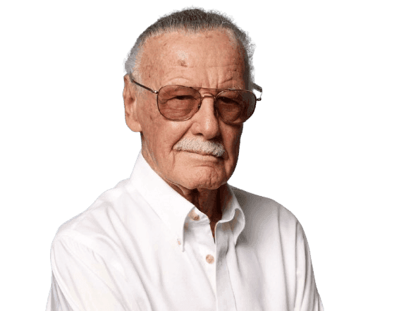 A portrait of an elderly man with neatly combed white hair, wearing large tinted glasses and a white button-up shirt. His serious expression, combined with his mustache and distinguished appearance, gives off a sense of wisdom and experience. The light blue background enhances the focus on his face and attire, creating a simple yet striking image.