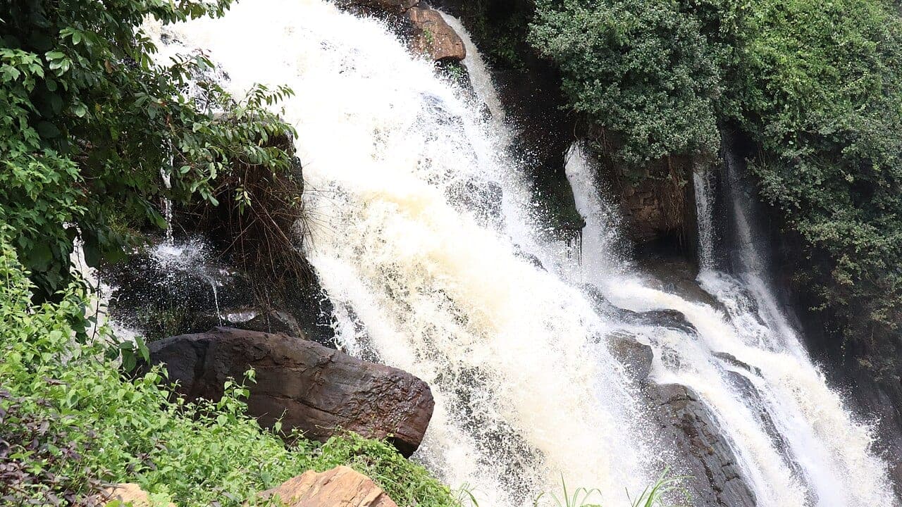 The Boali Falls, Central African Republic