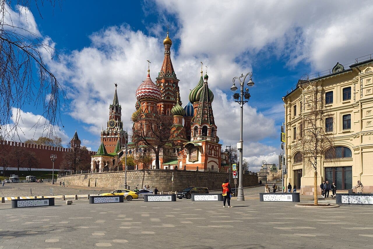 Saint Basil's Cathedral on Red Square, Moscow