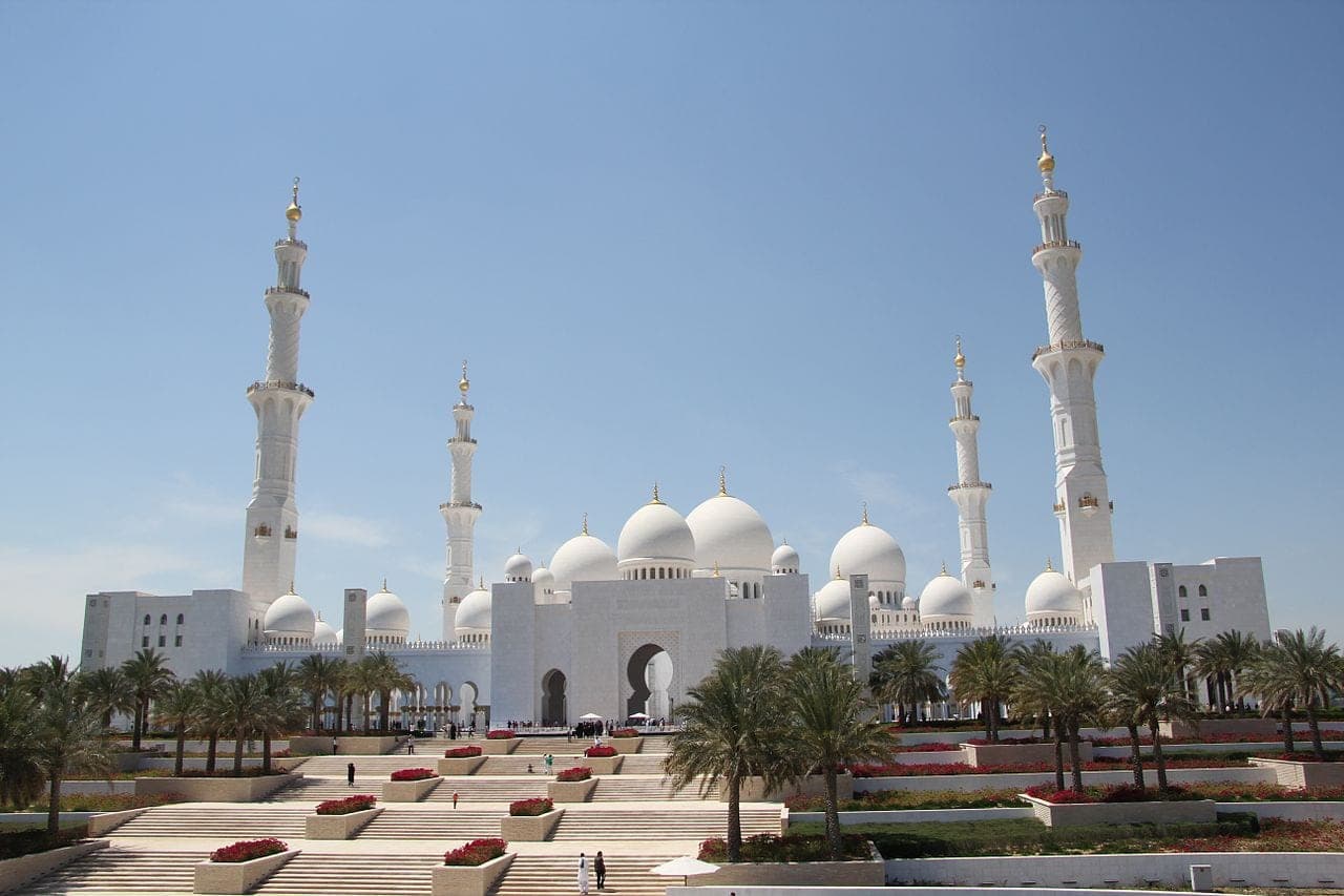 The Sheikh Zayed Grand Mosque, Abu Dhabi