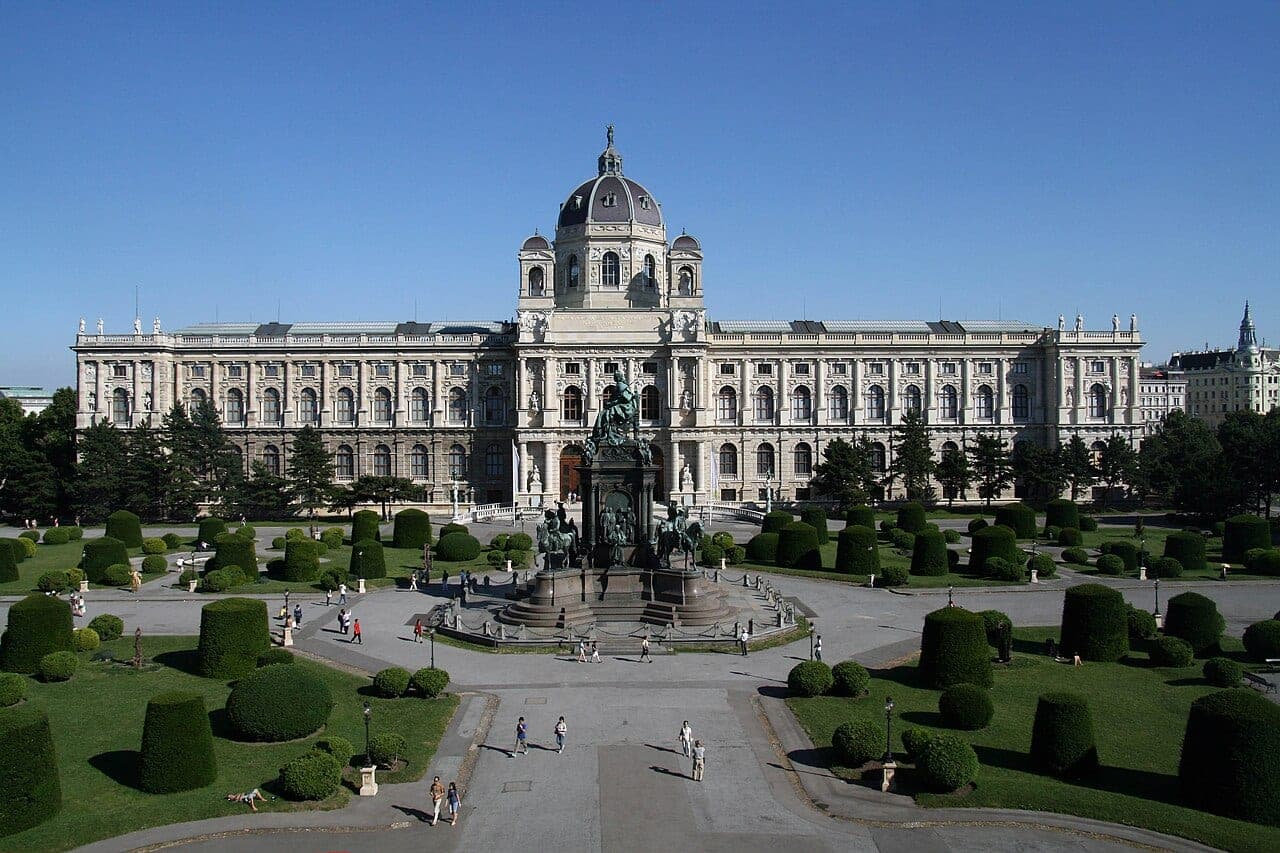 The Kunsthistorisches Museum on Maria-Theresien-Platz, Vienna
